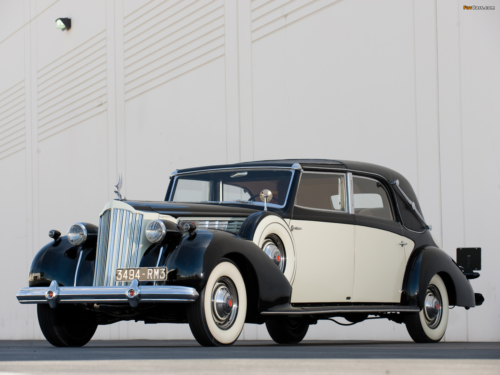 Packard Super Eight Transformable Town Car by Franay 1939 photos (1600 x 1200)