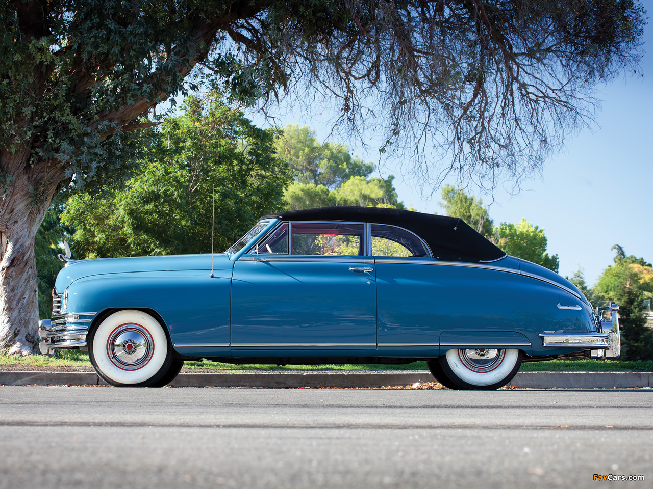 Packard Super Eight Victoria Convertible (2232-2279) 1948 images (1280 x 960)