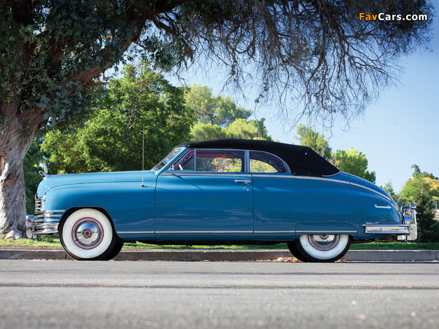 Packard Super Eight Victoria Convertible (2232-2279) 1948 images (640 x 480)