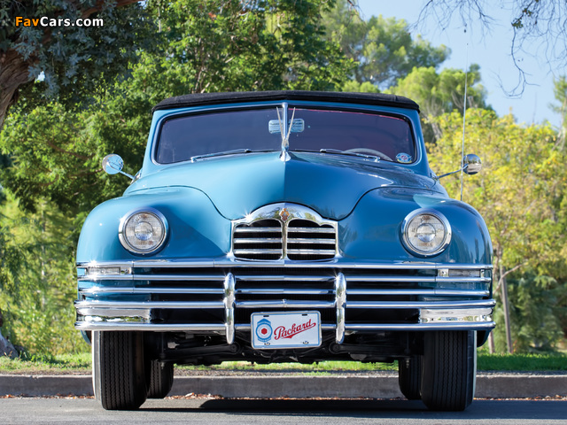Packard Super Eight Victoria Convertible (2232-2279) 1948 pictures (640 x 480)