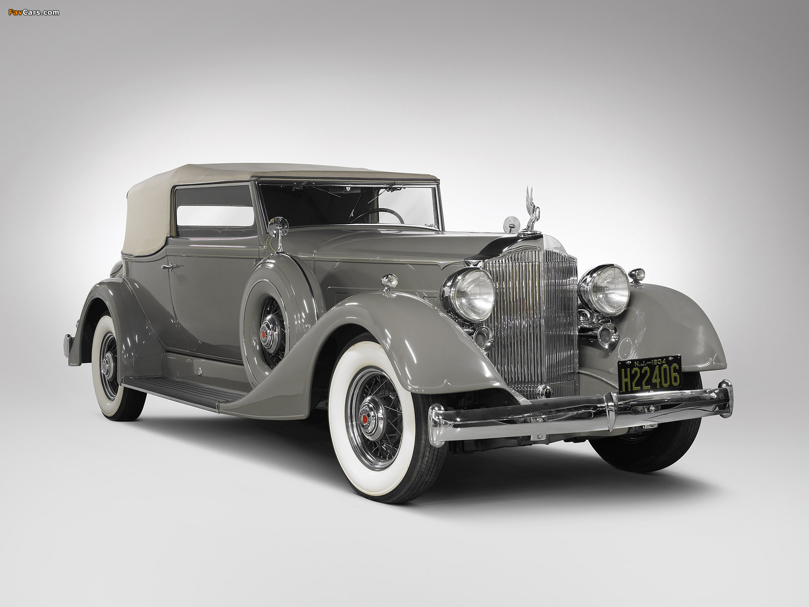 Packard Super Eight Convertible Victoria 1934 images (1600 x 1200)