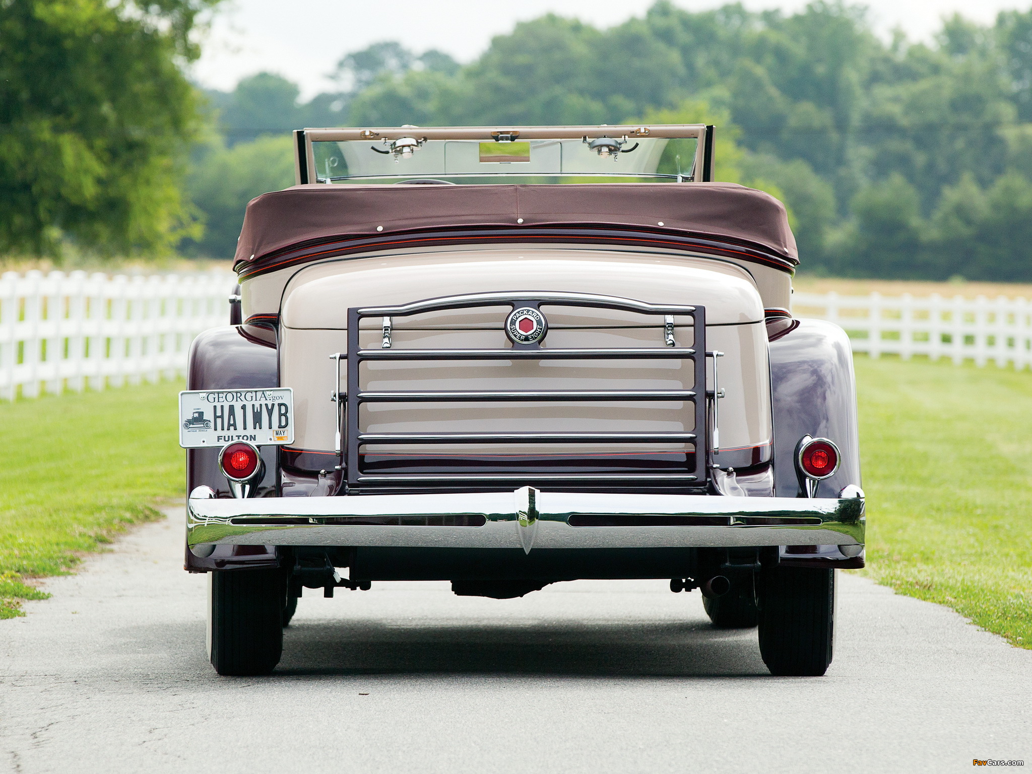 Photos of Packard Super Eight Convertible Victoria (1104-767) 1934 (2048 x 1536)