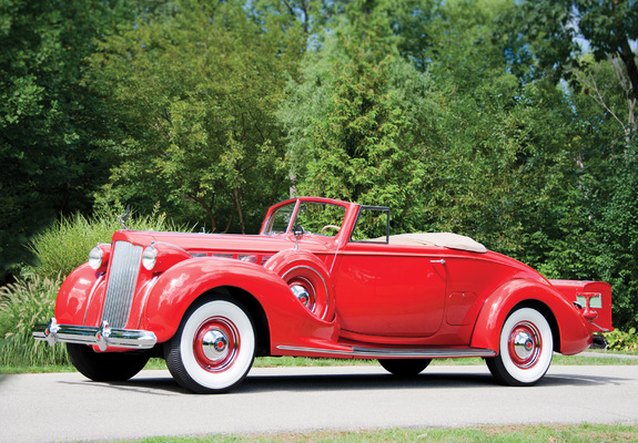 Photos of Packard Super Eight Convertible Coupe (1604-1119) 1938