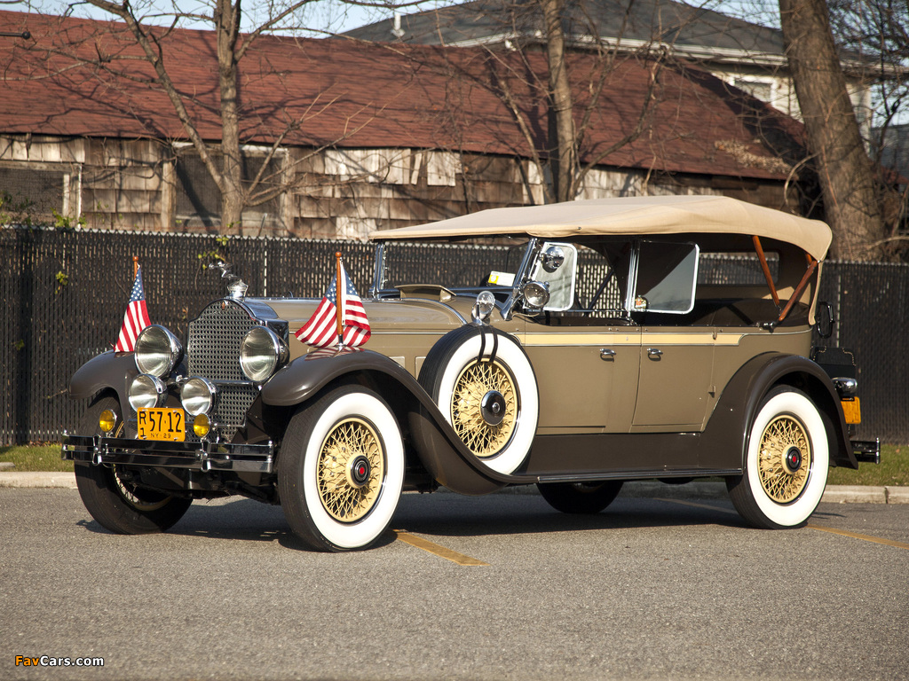 Pictures of Packard 640 Super Eight Touring 1929 (1024 x 768)