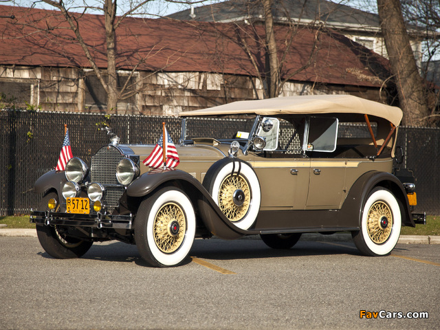 Pictures of Packard 640 Super Eight Touring 1929 (640 x 480)