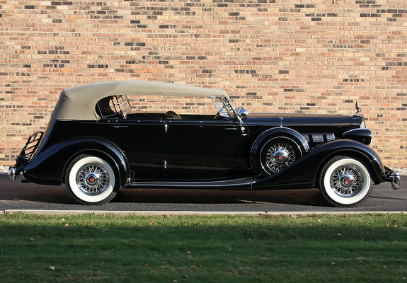 Pictures of Packard Super Eight Dual Cowl Phaeton (1404-951) 1936