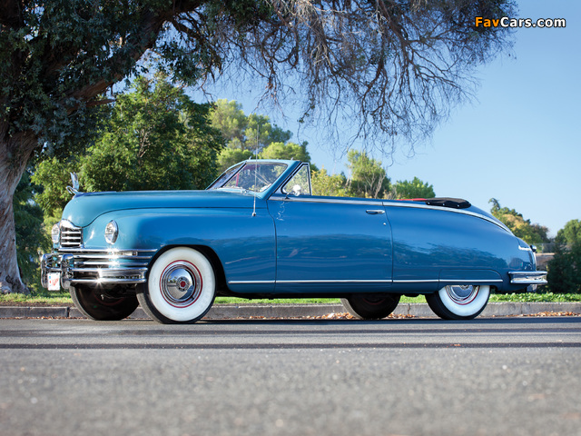 Pictures of Packard Super Eight Victoria Convertible (2232-2279) 1948 (640 x 480)