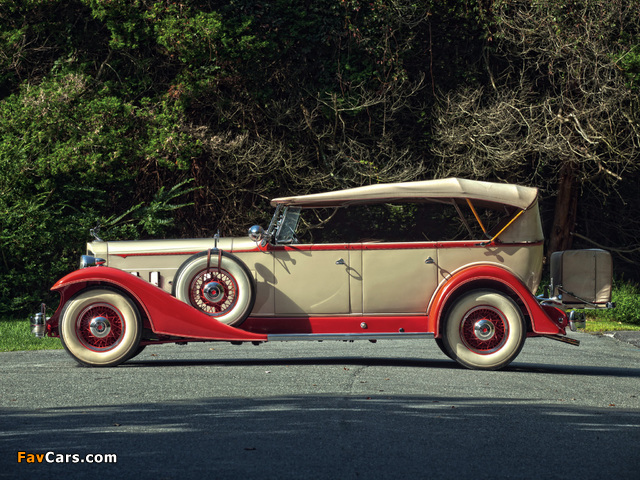 Packard Super Eight Touring (1004-650) 1933 wallpapers (640 x 480)
