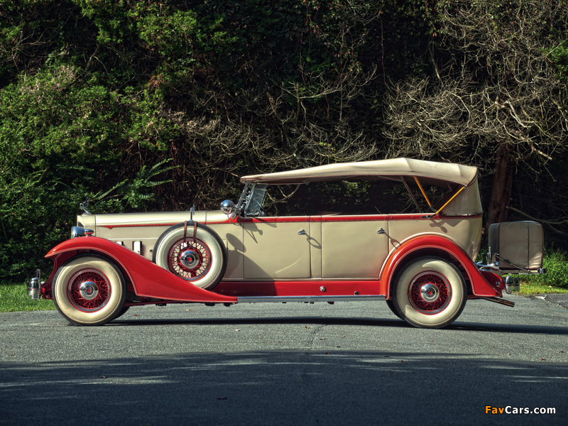 Packard Super Eight Touring (1004-650) 1933 wallpapers (800 x 600)