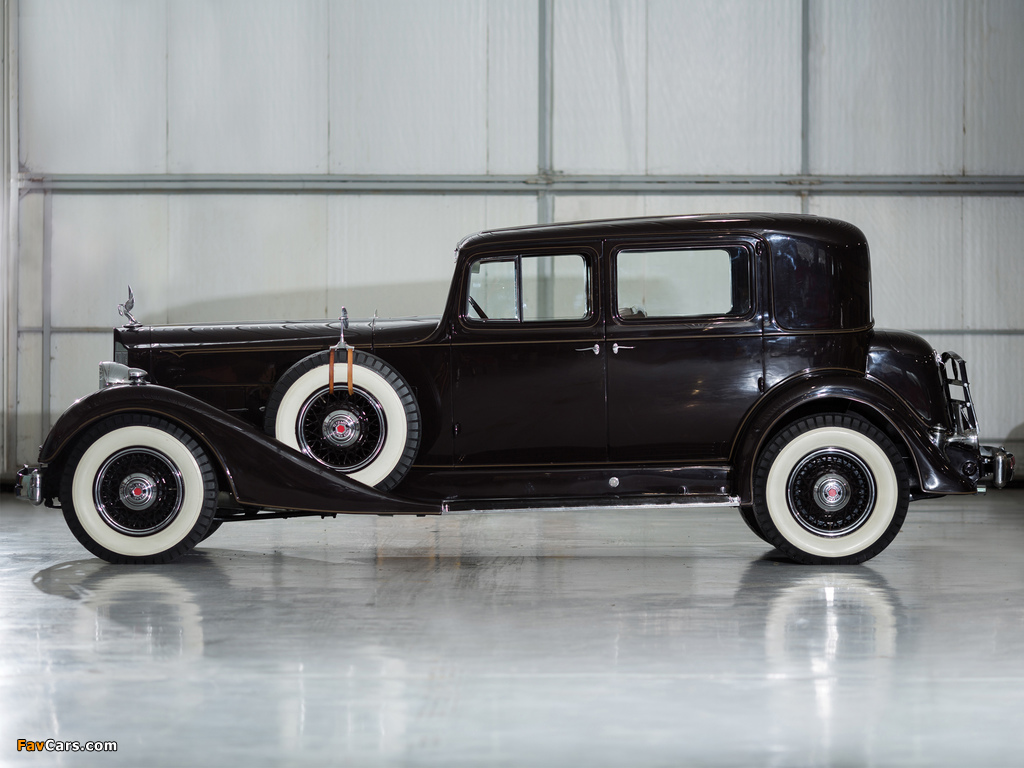 Packard Super Eight Club Sedan (1104-756) 1934 wallpapers (1024 x 768)