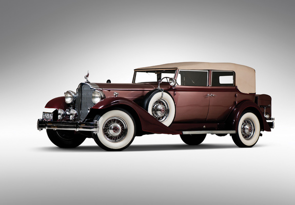 Images of Packard Twelve Convertible Sedan (1005-640) 1933