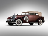 Images of Packard Twelve Convertible Sedan (1005-640) 1933