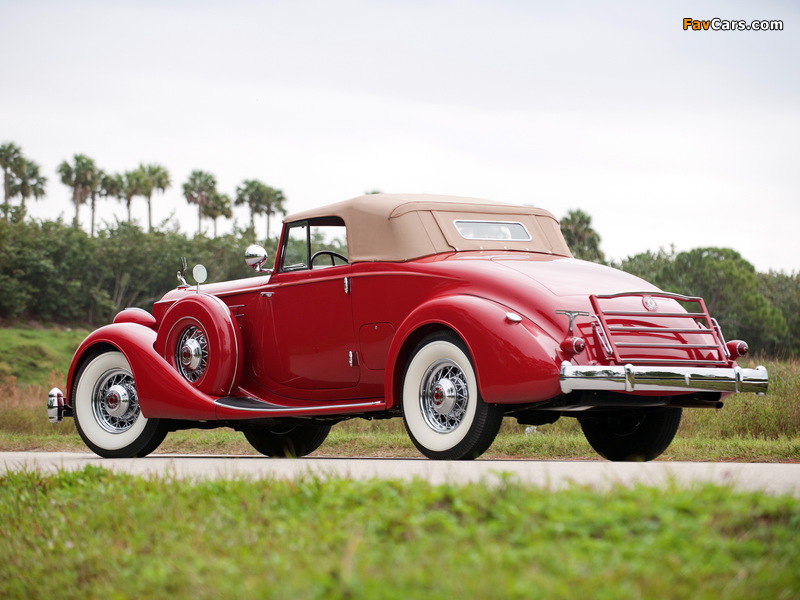 Images of Packard Twelve Coupe Roadster (1407-939) 1936 (800 x 600)