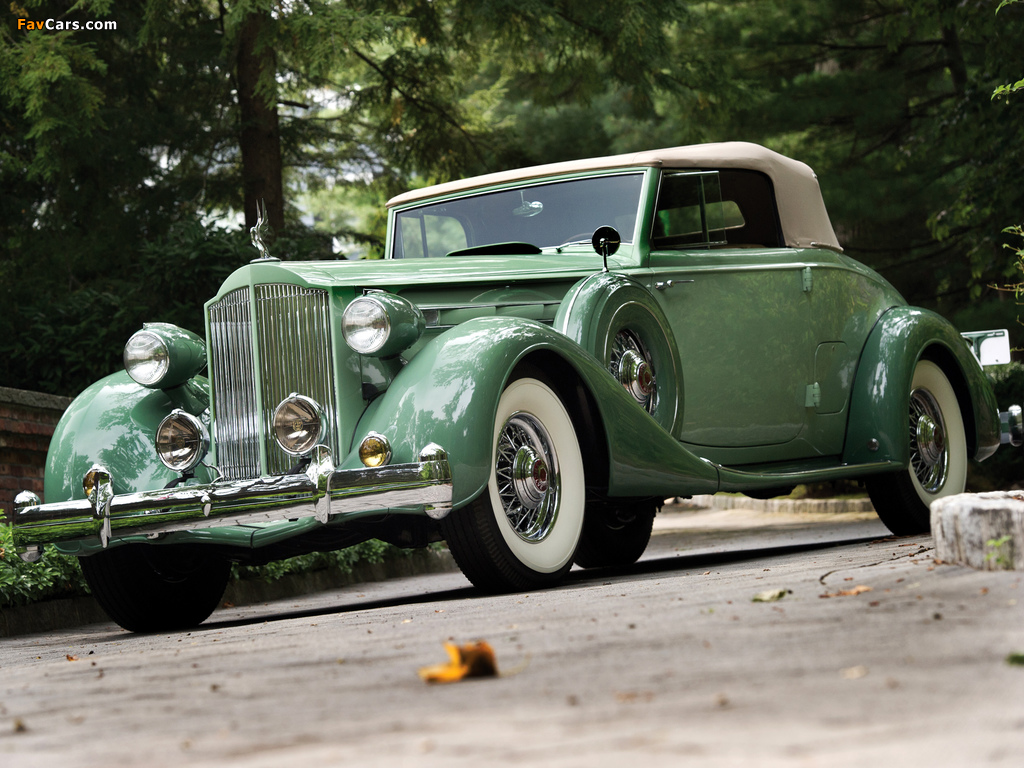 Images of Packard Twelve Coupe Roadster (1407-939) 1936 (1024 x 768)