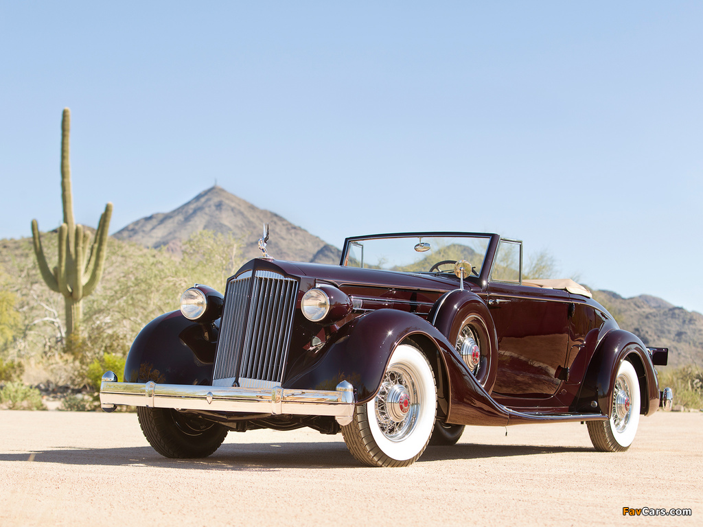 Images of Packard Twelve Coupe Roadster (1407-939) 1936 (1024 x 768)