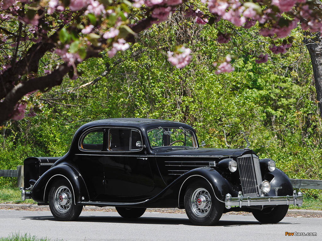 Images of Packard Twelve 5-passenger Coupe (1407) 1936 (1024 x 768)