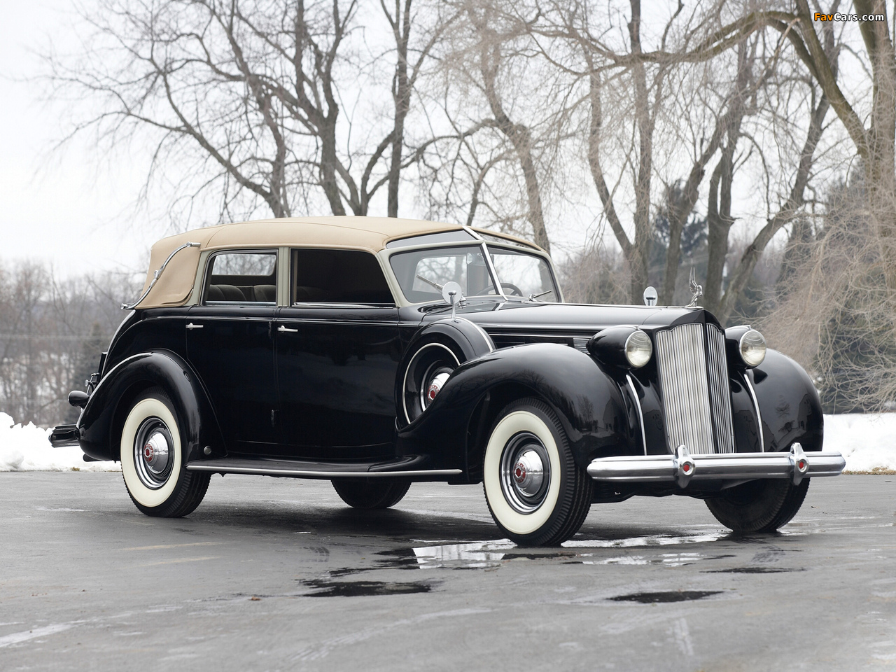 Images of Packard Twelve Collapsible Touring Cabriolet by Brunn 1938 (1280 x 960)