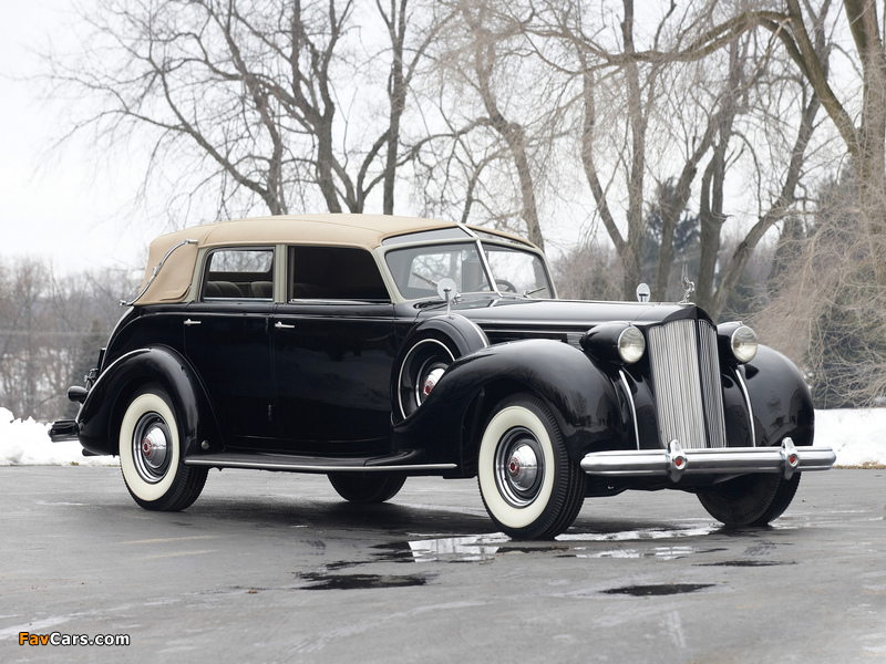 Images of Packard Twelve Collapsible Touring Cabriolet by Brunn 1938 (800 x 600)
