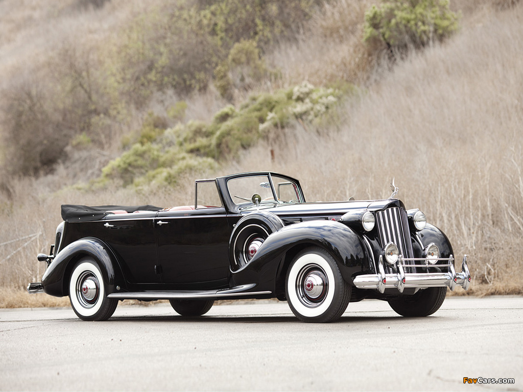 Images of Packard Twelve Convertible Sedan (1708-1253) 1939 (1024 x 768)