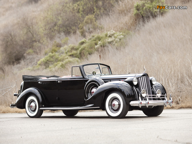 Images of Packard Twelve Convertible Sedan (1708-1253) 1939 (640 x 480)