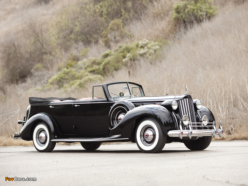 Images of Packard Twelve Convertible Sedan (1708-1253) 1939 (800 x 600)