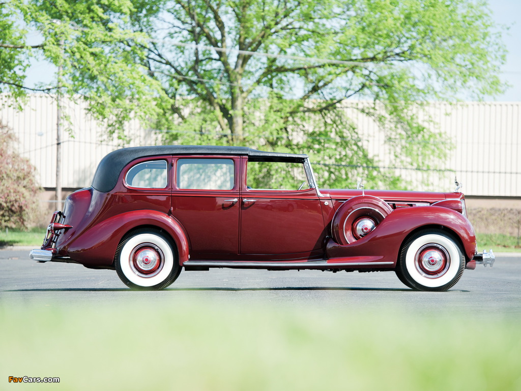 Images of 1938 Packard Twelve All-Weather Town Car by Rollston (1608-495) (1024 x 768)