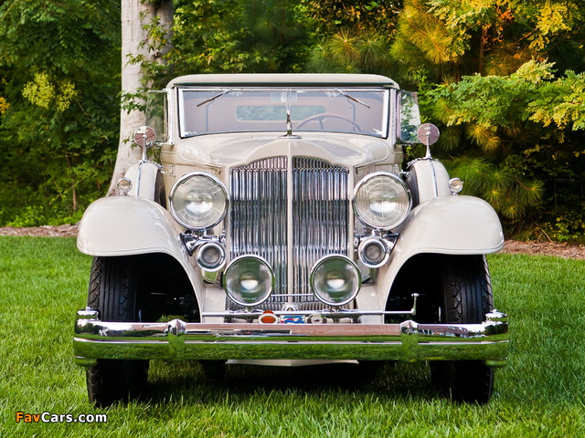 Packard Twelve Coupe Roadster (1005-639) 1933 images (640 x 480)