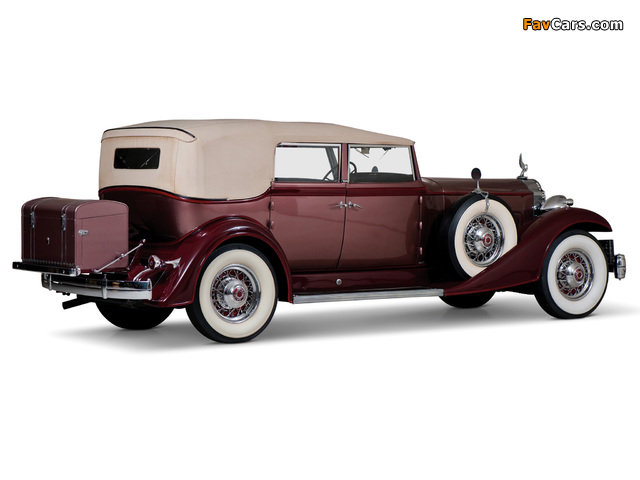 Packard Twelve Convertible Sedan (1005-640) 1933 photos (640 x 480)