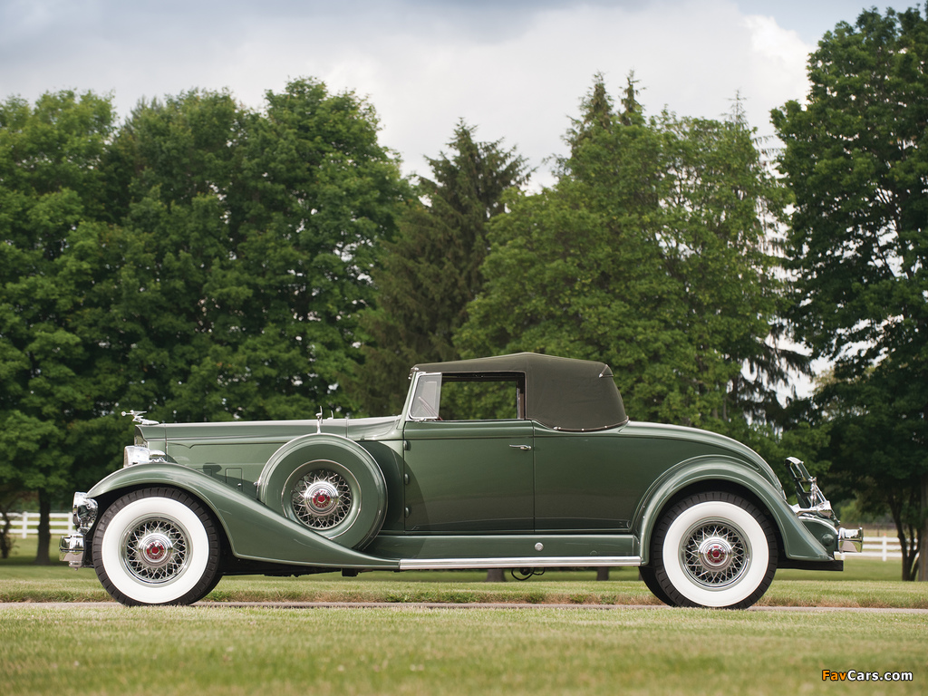 Packard Twelve Coupe Roadster (1005-639) 1933 pictures (1024 x 768)