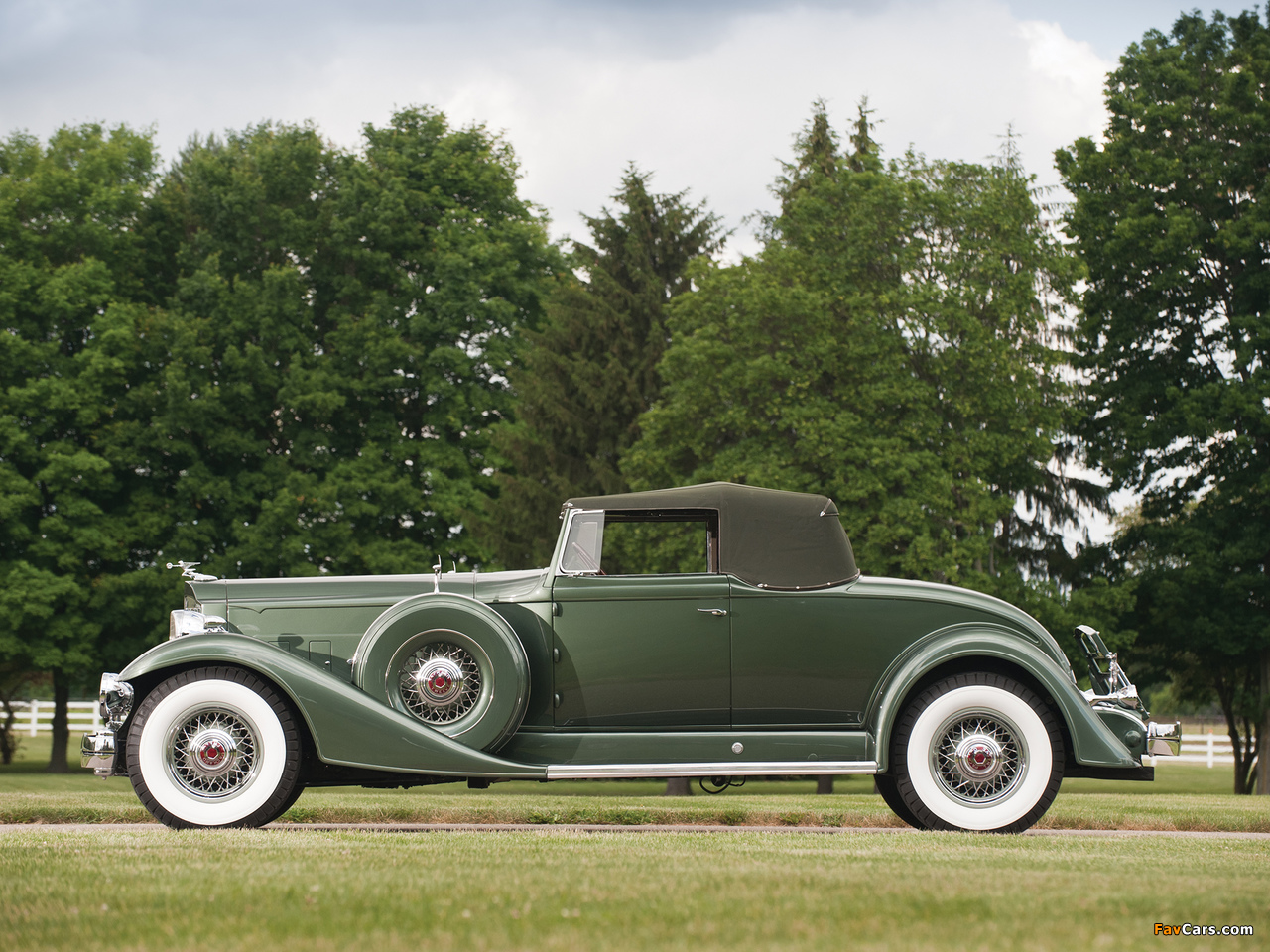 Packard Twelve Coupe Roadster (1005-639) 1933 pictures (1280 x 960)