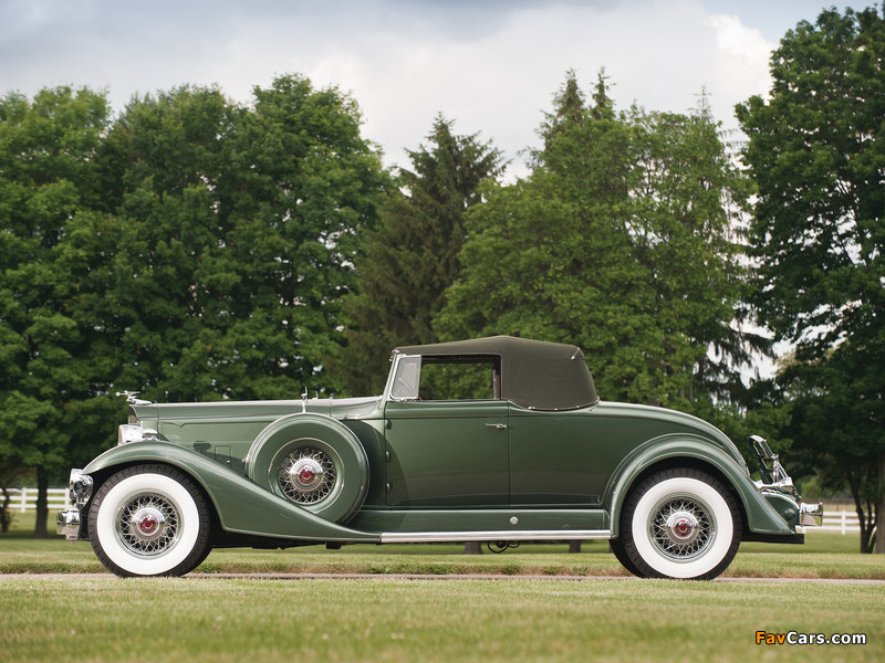 Packard Twelve Coupe Roadster (1005-639) 1933 pictures (800 x 600)