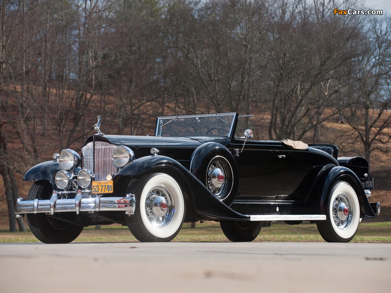 Packard Twelve Coupe Roadster (1005-639) 1933 pictures (800 x 600)