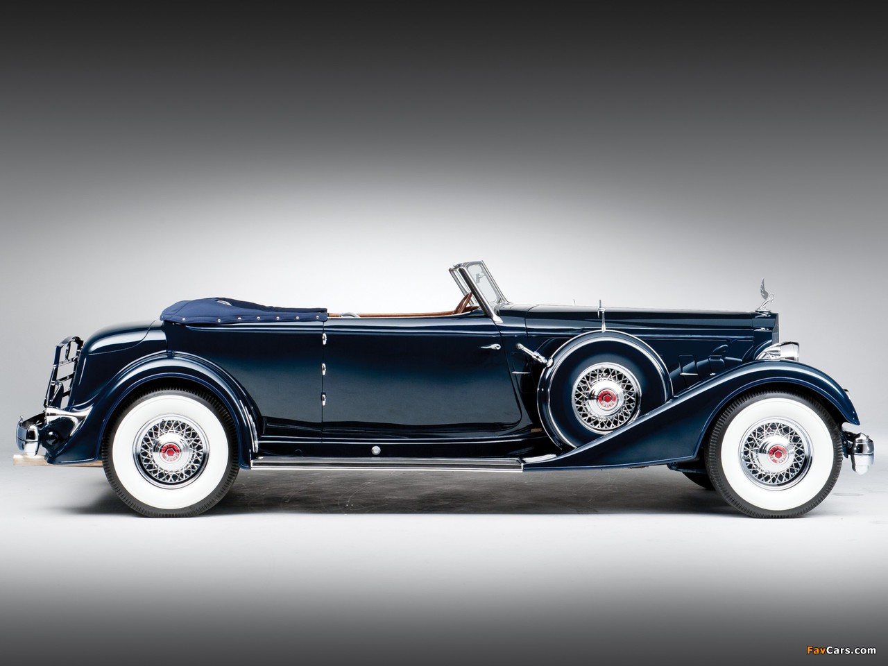 Packard Twelve Convertible Victoria by Dietrich (1108-4072) 1934 images (1280 x 960)