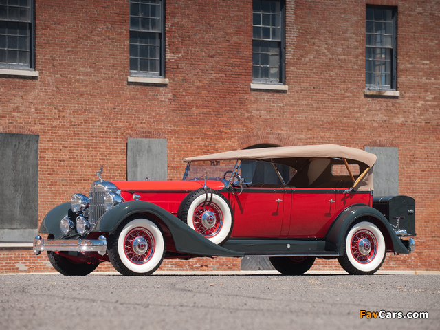 Packard Twelve Phaeton (1107-731) 1934 photos (640 x 480)