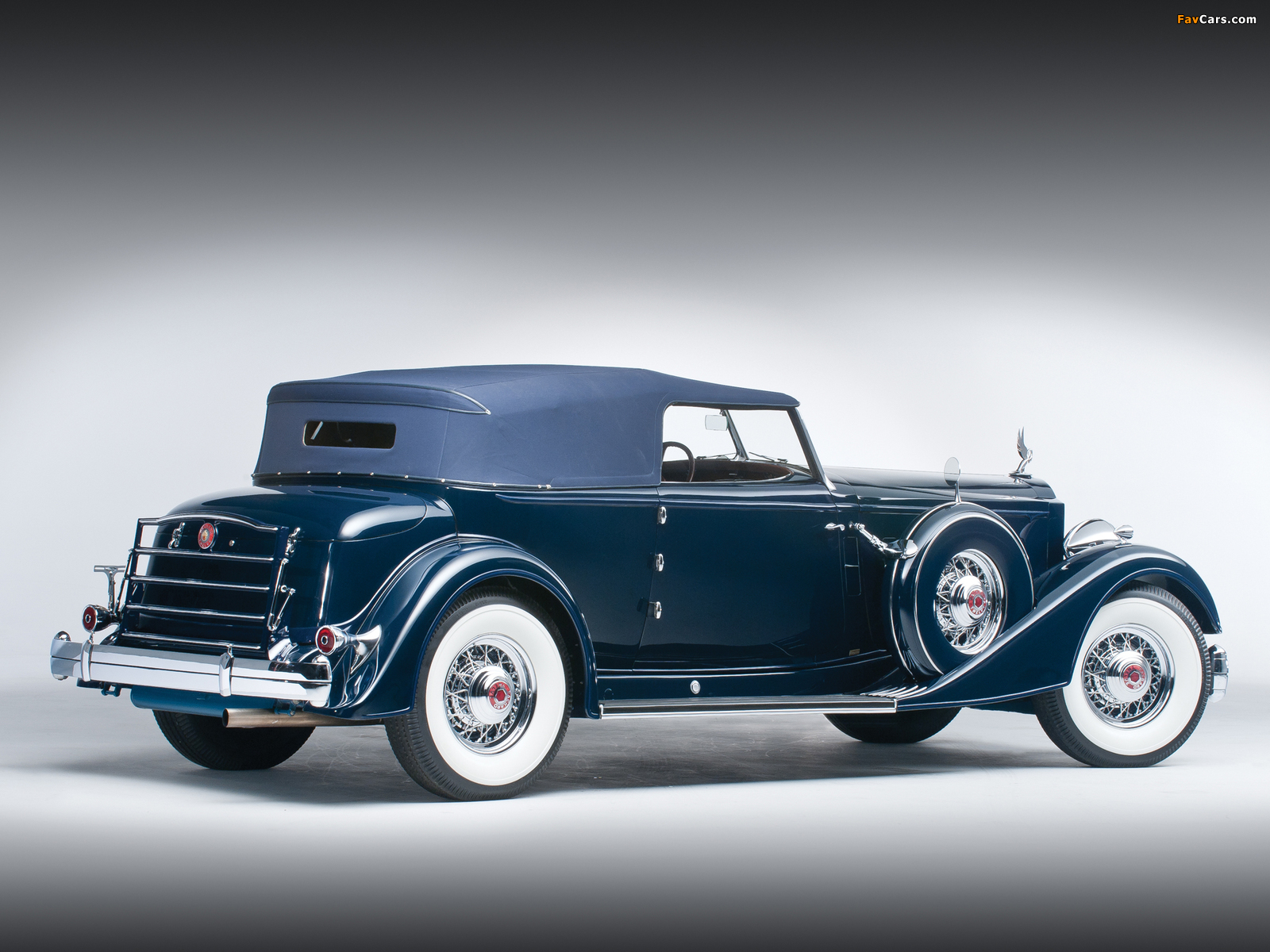 Packard Twelve Convertible Victoria by Dietrich (1108-4072) 1934 photos (1600 x 1200)