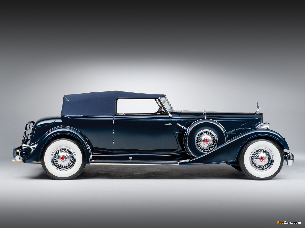 Packard Twelve Convertible Victoria by Dietrich (1108-4072) 1934 pictures (1280 x 960)