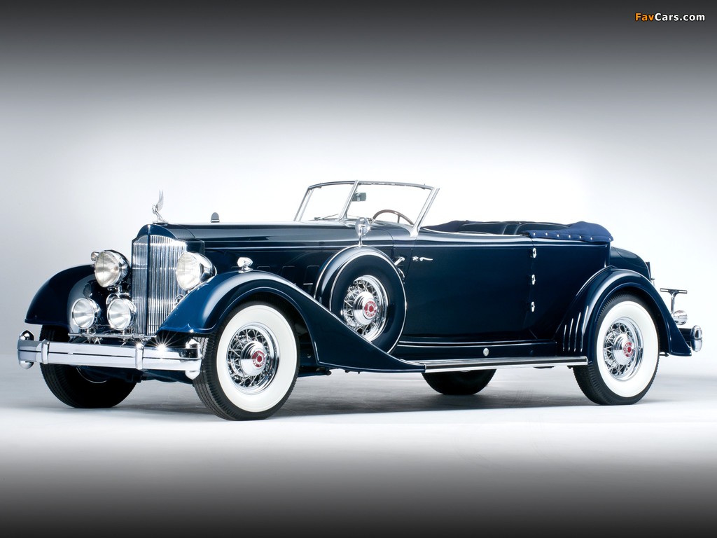Packard Twelve Convertible Victoria by Dietrich (1108-4072) 1934 pictures (1024 x 768)