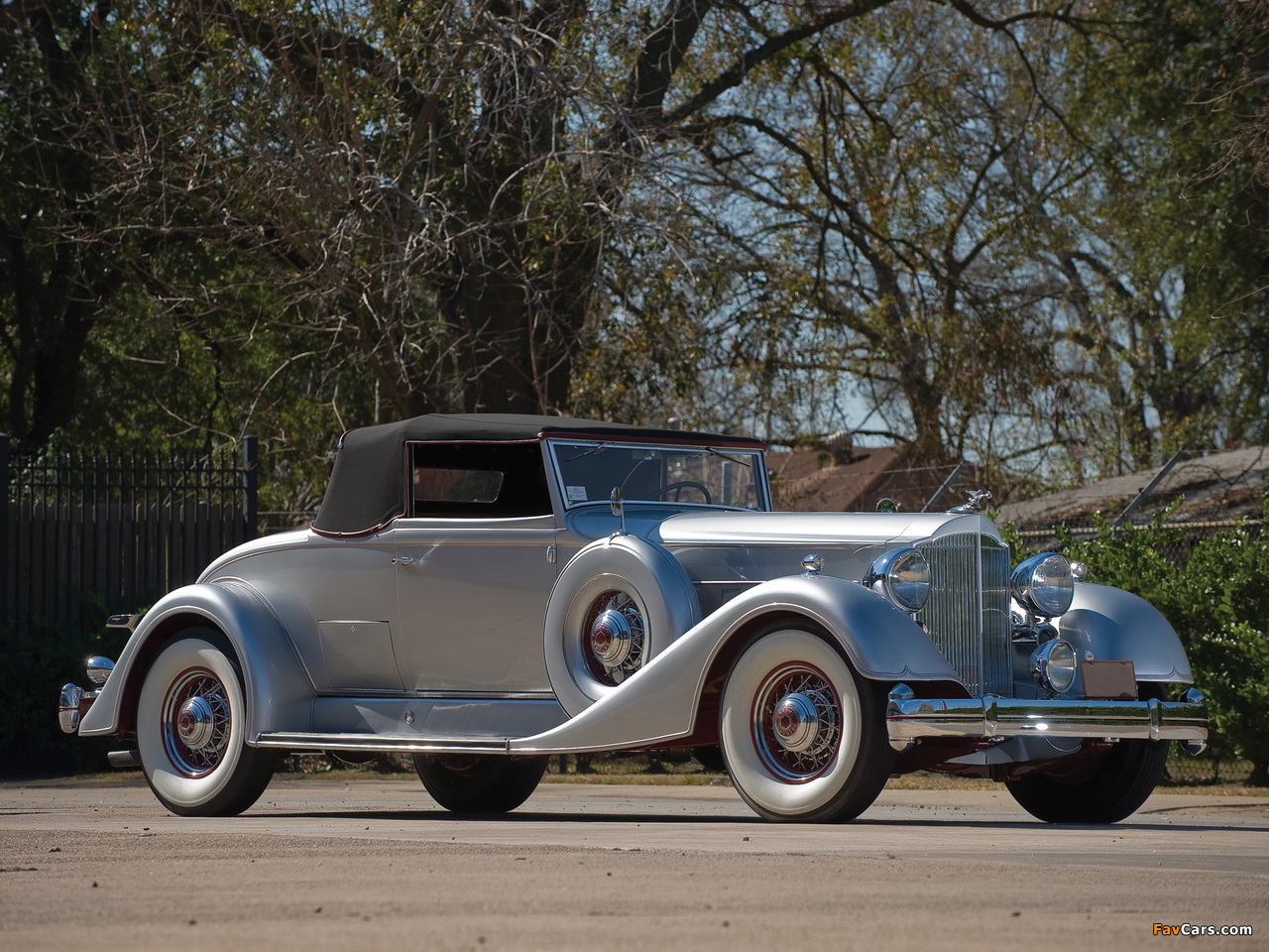 Packard Twelve Coupe Roadster (1107-739) 1934 pictures (1280 x 960)