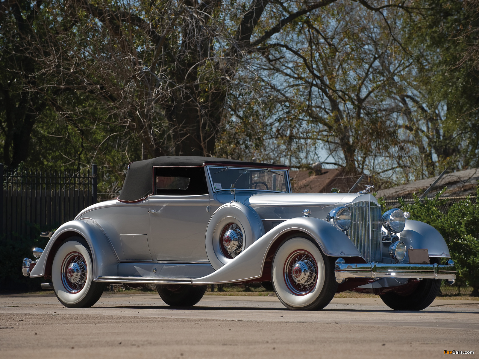 Packard Twelve Coupe Roadster (1107-739) 1934 pictures (1600 x 1200)