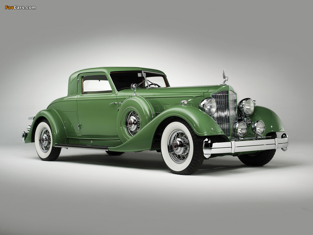 Packard Twelve Sport Coupe by Dietrich 1934 wallpapers (1024 x 768)