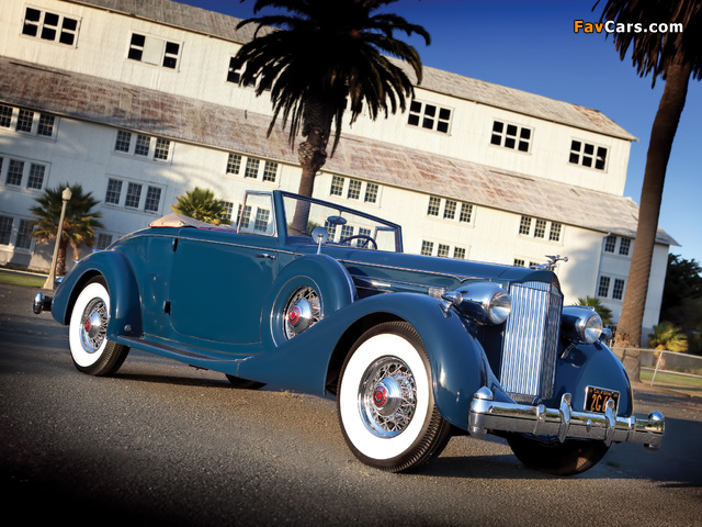 Packard Twelve Coupe Roadster by Dietrich (1207-839) 1935 images (640 x 480)