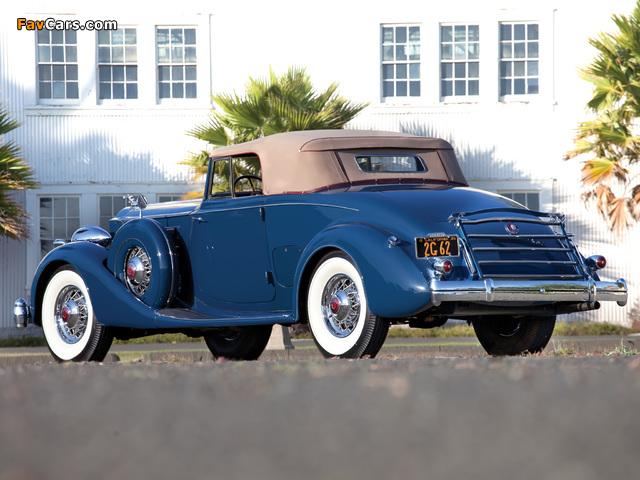 Packard Twelve Coupe Roadster by Dietrich (1207-839) 1935 photos (640 x 480)