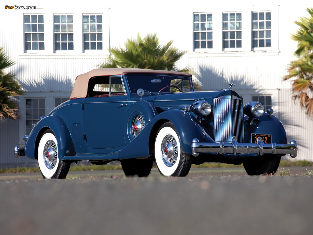 Packard Twelve Coupe Roadster by Dietrich (1207-839) 1935 pictures (1024 x 768)