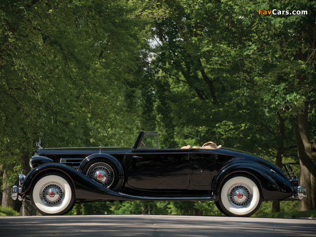 Packard Twelve Coupe Roadster (1407-939) 1936 images (640 x 480)