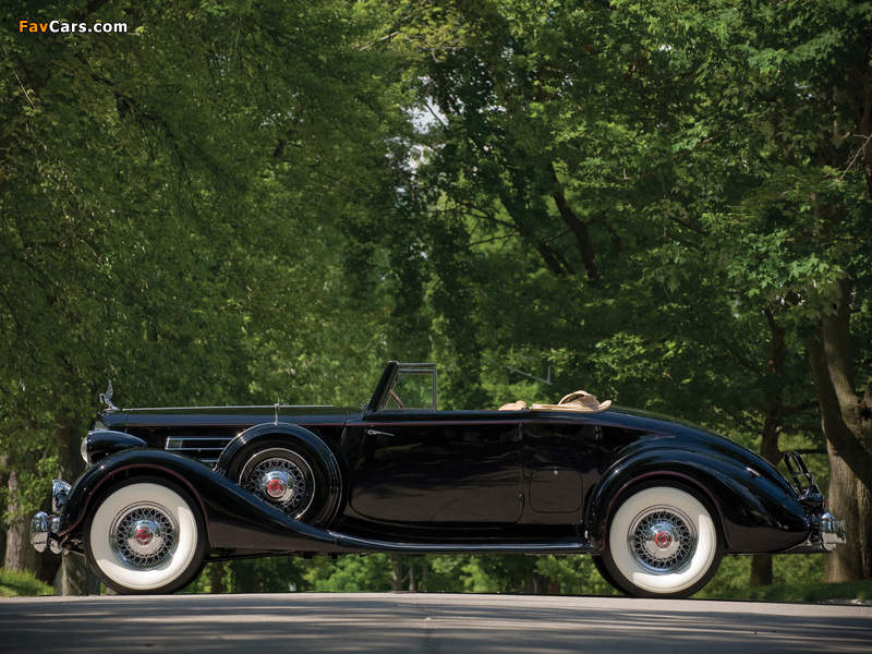 Packard Twelve Coupe Roadster (1407-939) 1936 images (800 x 600)