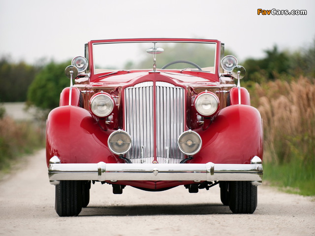 Packard Twelve Coupe Roadster (1407-939) 1936 images (640 x 480)