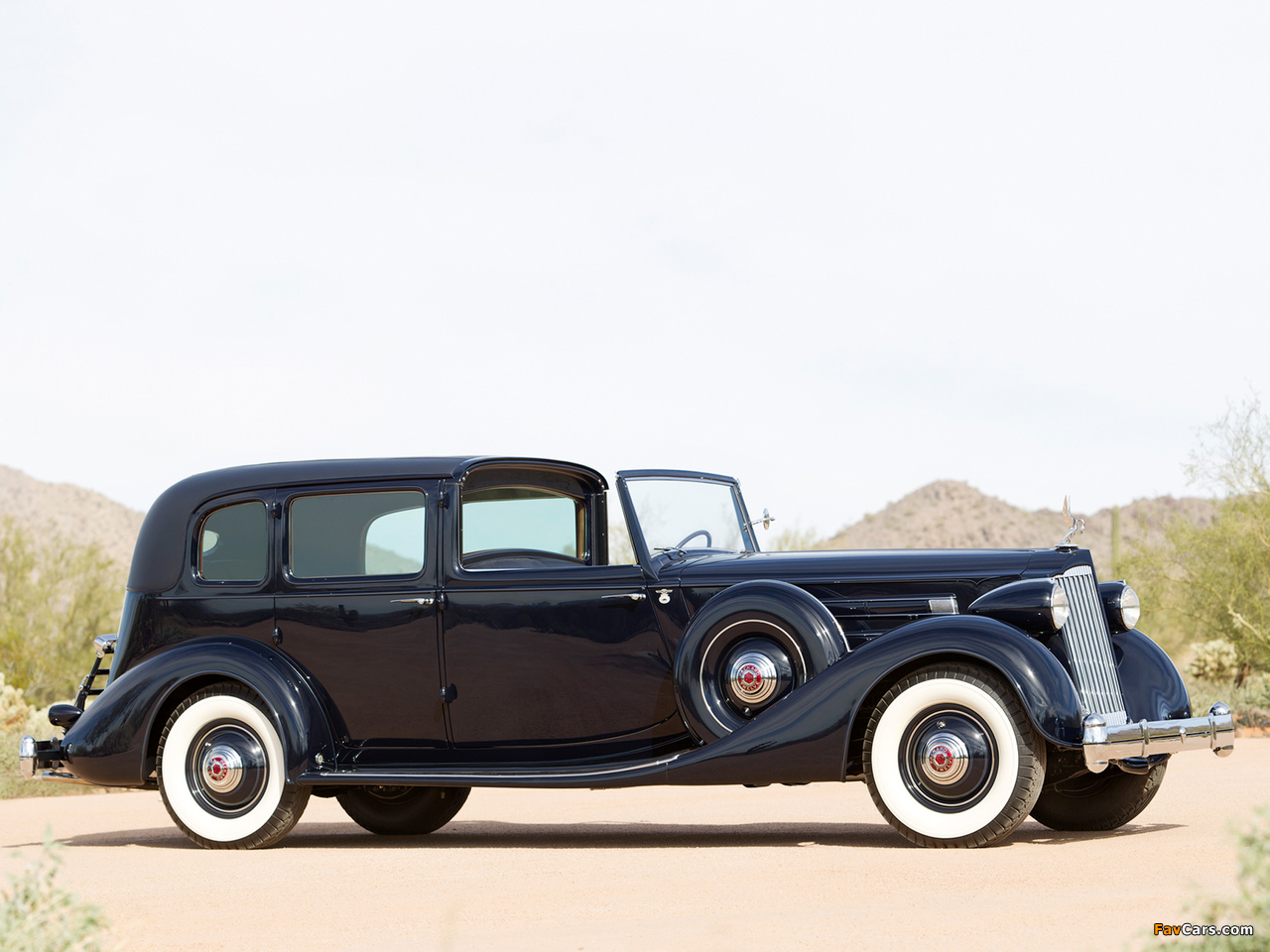 Packard Twelve All-Weather Town Car by LeBaron (1408) 1936 photos (1280 x 960)