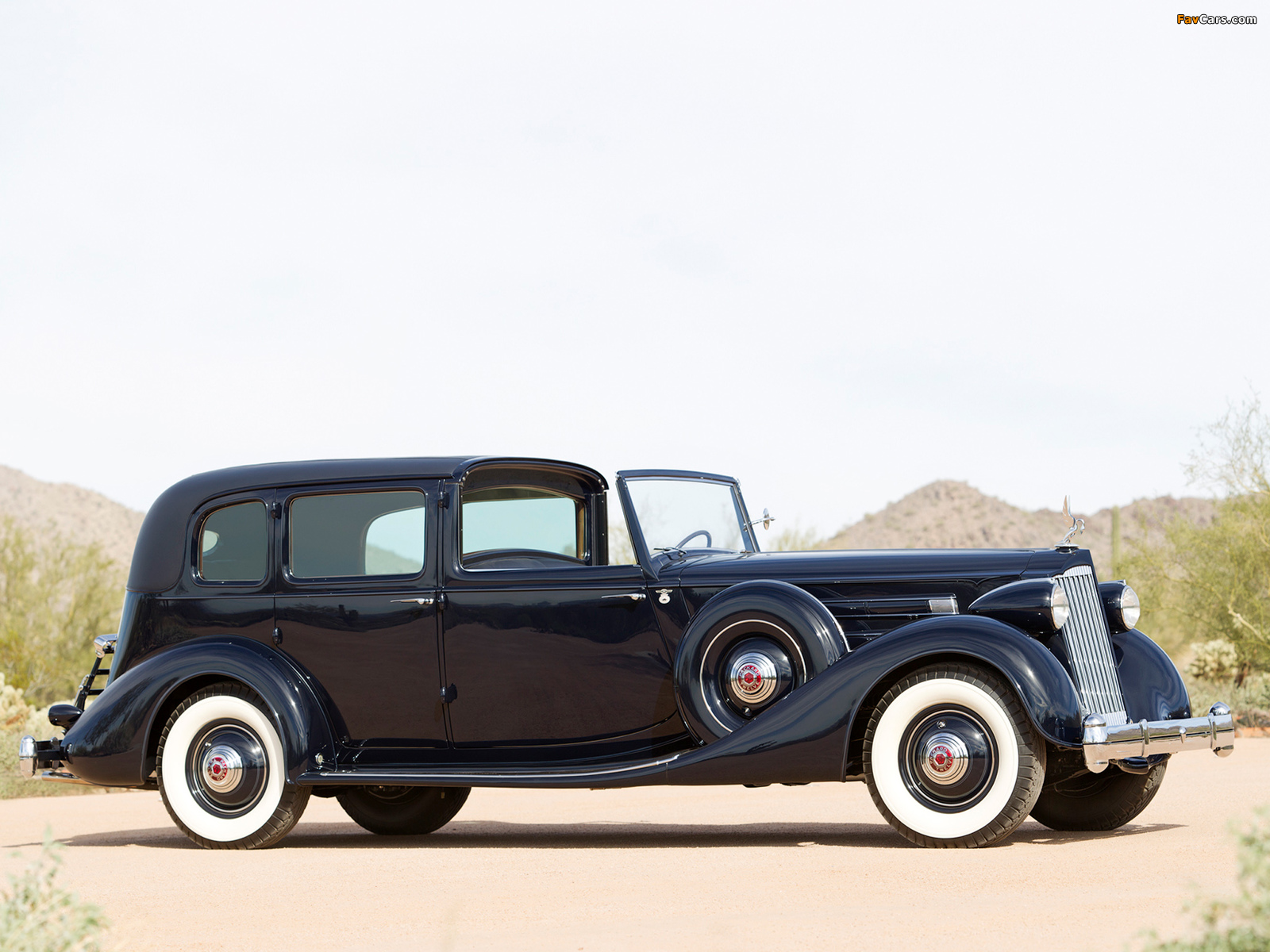 Packard Twelve All-Weather Town Car by LeBaron (1408) 1936 photos (1600 x 1200)