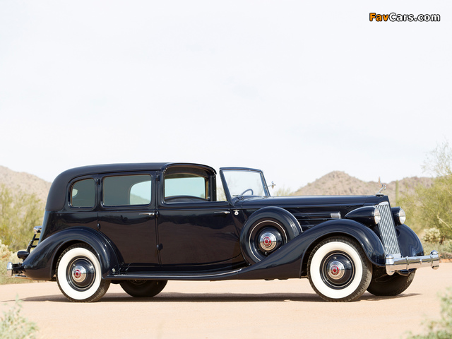 Packard Twelve All-Weather Town Car by LeBaron (1408) 1936 photos (640 x 480)