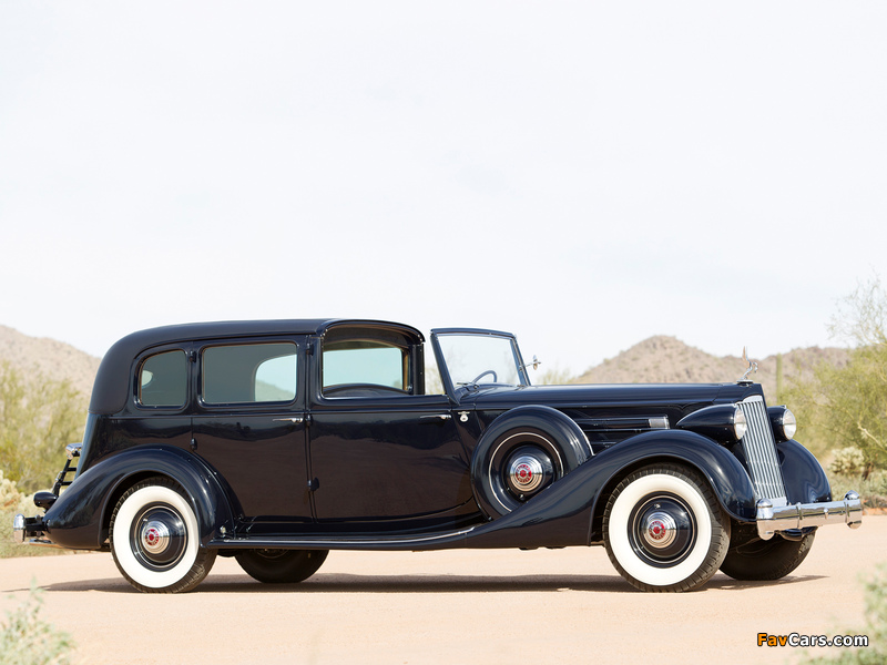 Packard Twelve All-Weather Town Car by LeBaron (1408) 1936 photos (800 x 600)